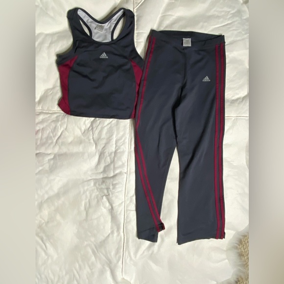 ADIDAS Workout Athletic wear set (2) - Picture 3 of 4